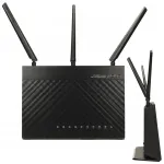 Juhtmevaba ruuter ASUS RT-AC68U AC1900, kahe sagedusega, pika ulatusega