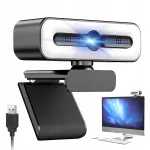 Veebikaamera 1080P mikrofoniga, 3-v&auml;rviline LED, USB, arvutile ja s&uuml;learvutile
