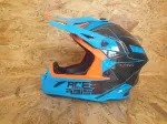 Motorratturi kiiver Acerbis Steel Carbon v&auml;rvikahjustusega, suurus S