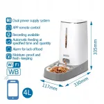 Lemmikkien ruoanannostelija SMART WiFi, 4 l, sovelluksella hallittava