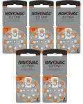 Kuuldeaparaadi patareid Rayovac 13, 310 mAh, 40 tk