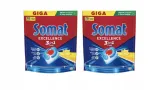 SOMAT Excellence 3in1 sidrunil&otilde;hnalised n&otilde;udepesukapslid, 2x70 tk