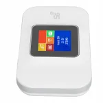 Kaasaskantav valge 4G LTE ruuter micro SIM-kaardiga