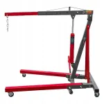 H&uuml;drauliline t&ouml;&ouml;kojakraan 2T, kokkupandav, t&otilde;stetakse kuni 206 cm, Forcekraft