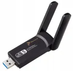 V&auml;line v&otilde;rgukaart Wi-Fi adapter USB 3.2, 1300Mbps, 2,4GHz/5GHz