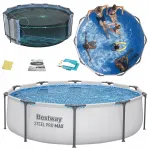 BESTWAY raamiga bassein 305x76, perele