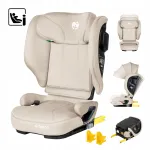 TULANO lastele m&otilde;eldud autoistme 15&ndash;36 kg, i-Size, ISOFIX, liivakarva varikatus