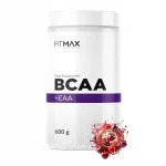 Aminohapete pulber Fitmax BCAA+EAA 600g vaarikat