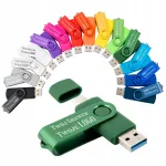 USB m&auml;lupulk 128 GB, USB 3.0, USB-C, logoga graveeringuga