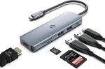 USB-C jagaja AYCLIF 6-&uuml;hes, 4K HDMI, PD 100W