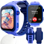 Laste nutikell FOREVER BRO SIM GPS AI m&auml;ngud, sinine