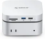 Mac Mini M4 dokijaam, 4TB SSD, USB-C 8-in-1, alumiinium