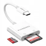 KiWiBiRD USB C microSD OTG SD kaardilugeja adapter iPhone 17 16 MacBook