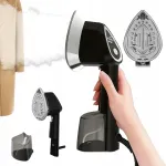 Riiete auruti 2in1, 1500 W, vertikaalseks ja horisontaalseks triikimiseks, teflonteras
