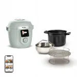 Mitmeotstarbeline pott Moulinex Cookeo Wi-Fi CE96G310 6L 1600W roheline