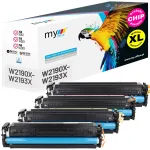HP 3302fdw, 3202dw CMYK toonerkassettide komplekt W2190X-W2193X kiibiga, 4 tk