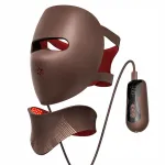 N&auml;o- ja kaelakael LED mask 328 LED NIR 850 nm, 4 v&auml;rvi, puldiga