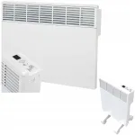 Elektriline radiaator termostaadiga, 1500 W, valge, lauapealne