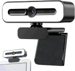 USB 1080P Full HD veebikaamera mikrofoniga, 360&deg; p&ouml;&ouml;ratav