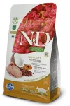 Farmina N&D Quinoa Skin & Coat kassitoit vutilihaga, 2 x 300 g