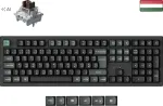 Mehaaniline klaviatuur Keychron K10 Ultra 8K, Apex Brown, must, ungari paigutus