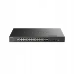 D-Link DXS-3410-32XY v&otilde;rgul&uuml;liti, must, 24x 10GbE, 4x SFP+