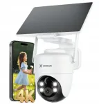V&auml;line kaamera COCOCAM 4K 8MP, laetav, p&auml;ikesepatarei, IP66, WiFi 6