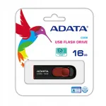 ADATA C008 USB m&auml;lupulk 16 GB, must/punane