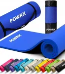 Spordimatt POWRX, libisemiskindel, 190x60x1,5 cm, tumesinine