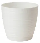 Lillepott Sahara Petit Pot jala ja 17 cm valge 3D efektiga