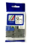 Lint Brother TZ-S231 / TZe-S231, 12 mm, valge, eriti kleepuv