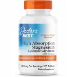Magneesiumilisand Doctor's Best High Chelate 200 mg, 120 tabletti