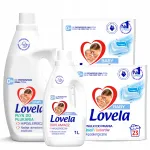 Beebipesu komplekt Lovela Baby: h&uuml;poallergeenne loputusvedelik, plekieemaldaja, kapslid