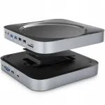 Dokipunkt 12in1 USB C 3.0, SATA III, SD m&auml;lukaardilugejaga, MH483 MacMini M1 jaoks