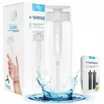 Wessper ActiveMax Clarti 0,68 l l&auml;bipaistev veepudel koos 3 filtriga