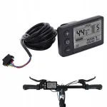 Elektrijalgratta juhtpaneel LCD S866, IP65, 24V/36V/48V