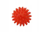 Punane piikidega massaažipall, 6 cm