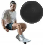 Massaažipall DrFit, 6,5 cm, must