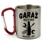 Kruus karabiinir&otilde;ngaga GARAGE CALLS, I HAVE TO GO, 300 ml