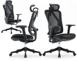 Ergonoomiline kontoritool kuni 150 kg, lai reguleerimisskaala