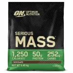 Gainer OPTIMUM NUTRITION SERIOUS MASS 5500g valkude ja s&uuml;sivesikutega