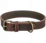 Koera kaelarihm TRIXIE Rustic, naturaalnahast, pruun, 42&ndash;48 cm x 2,5 cm