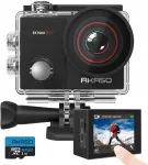 Veealune AKASO EK7000 Pro 4K 20MP spordikaamera 64GB m&auml;lukaardiga