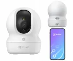 P&ouml;&ouml;rlev WiFi kaamera EZVIZ CP1 Pro 2K+ 4MP, mikrofon, k&otilde;lar ja liikumisanduriga