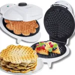 Vahvlipann 1000W s&uuml;damekujuline, reguleeritav