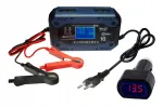 Akulaadija 12/24V 10A LCD-ga, 9-astmeline taastamine