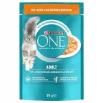 Koeratoit Purina ONE kana ja ubadega kastmes, 85 g