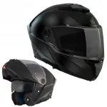 Mootorratturi kiiver MT ATOM 2 SV, matt must
