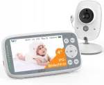 Beebimonitor video kaamera WiFi, 2MP, 4" LCD, 3x suum, 1760mAh