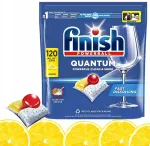 N&otilde;udepesumasina kapslid Finish Quantum Lemon, 120 tk